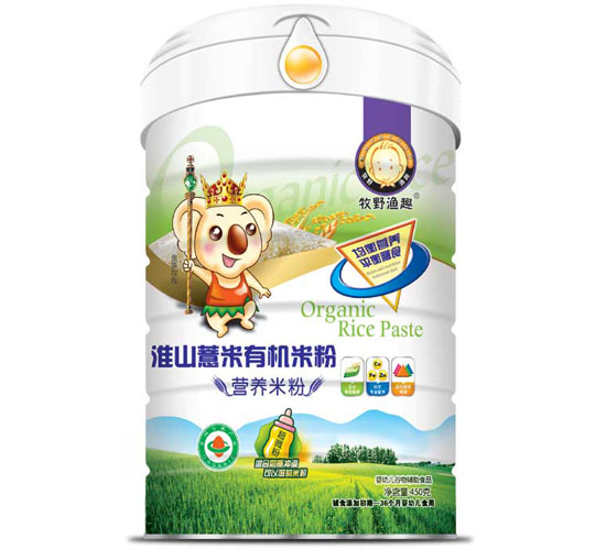 牧野漁趣淮山薏米有機米粉聽裝