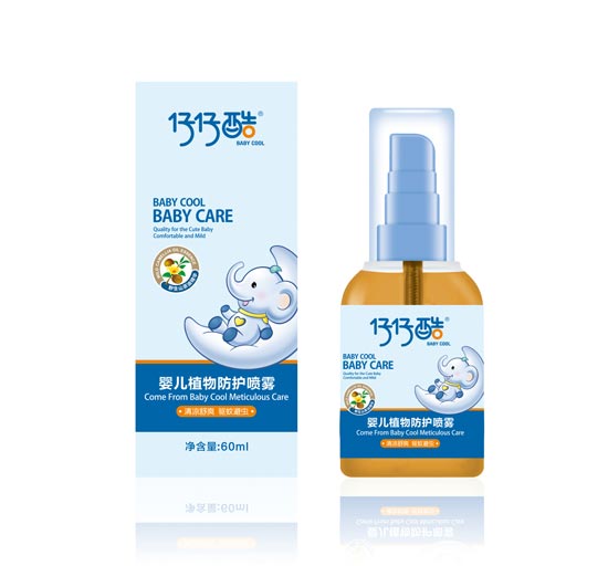 仔仔酷嬰兒植物防護(hù)噴霧