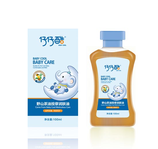 仔仔酷野山茶按摩潤(rùn)膚油