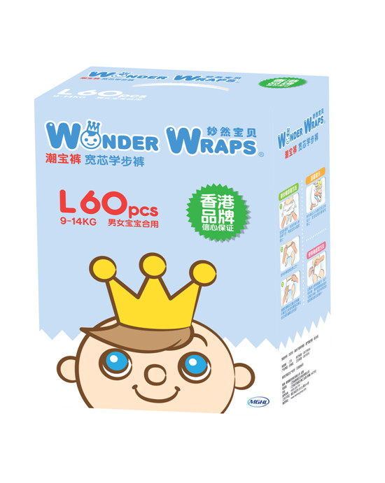 妙然寶貝寬芯學(xué)步褲L60(微商專供)
